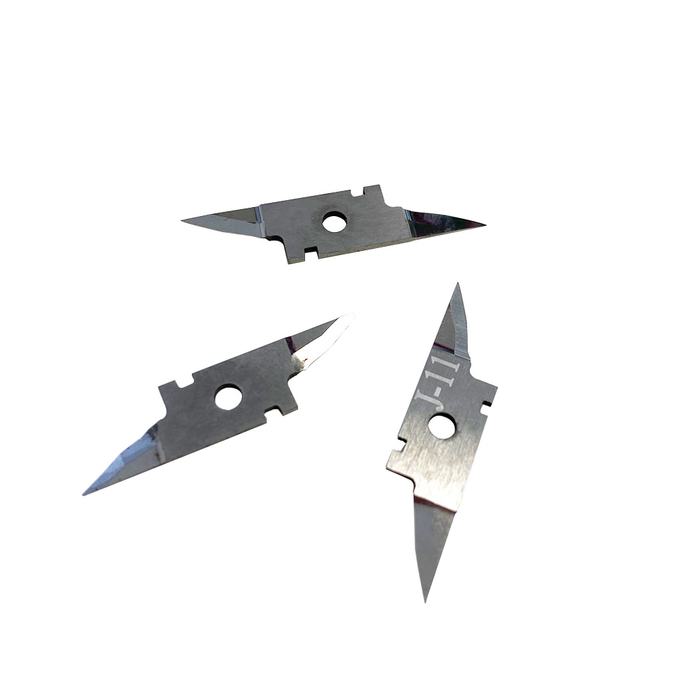 wholesale tungsten carbide knife strip cutter for cutting leather strap machine skiver splitting belt blade tools J11