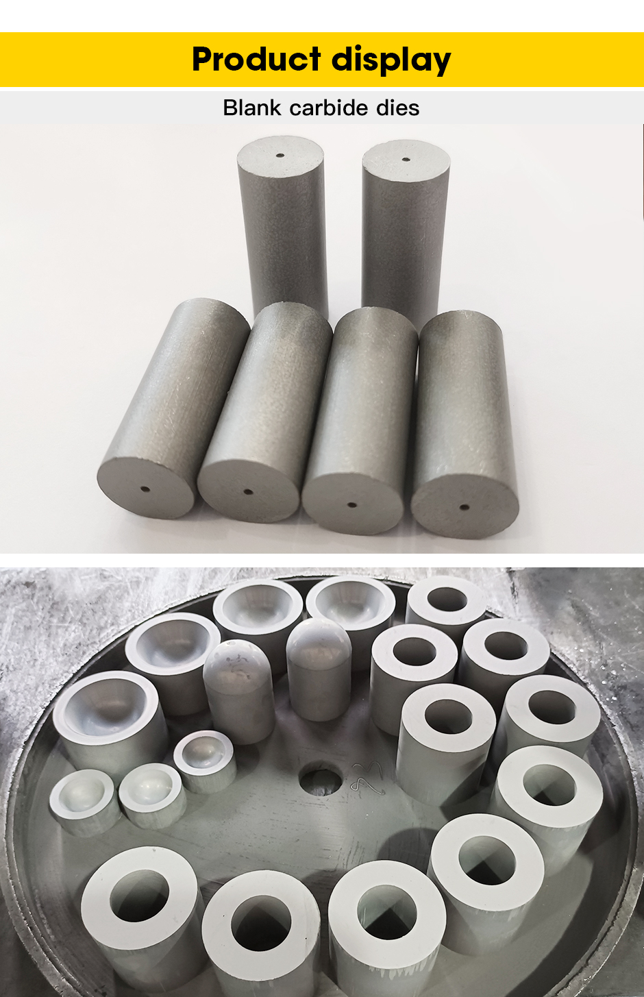 Tungsten Carbide Cold Heading Dies For Bolt And Nut