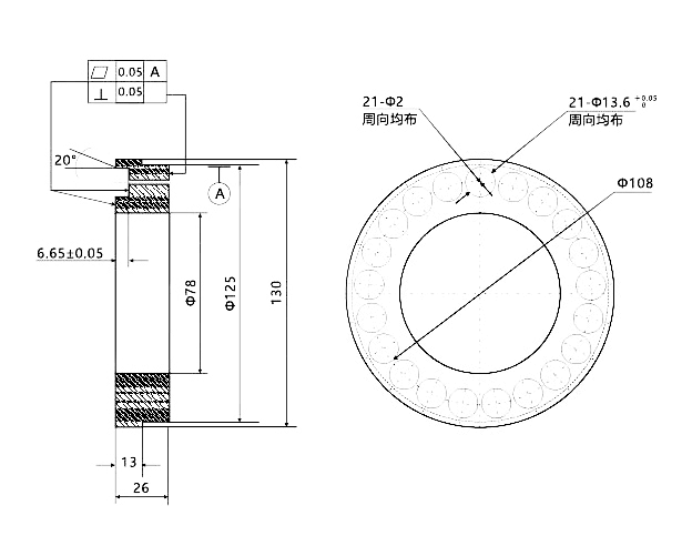 PDC Thrust Bearings