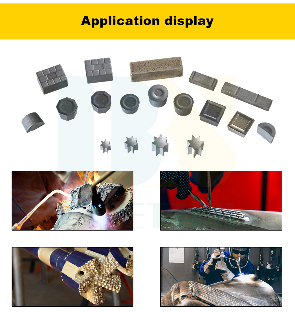 Tungsten Carbide Wear Inserts for Downhole Tool Dressing