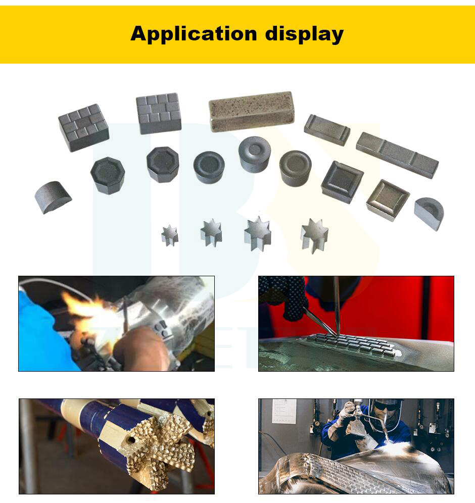 Tungsten Carbide Wear Inserts for Downhole Tool Dressing