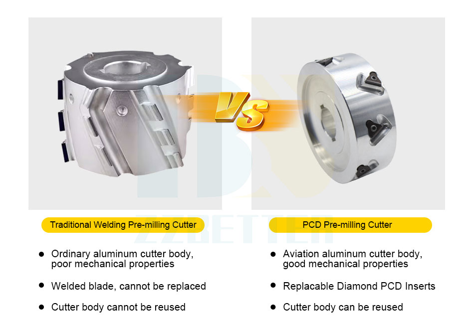 PCD Pre-milling  Cutter for Edge Banding Machine