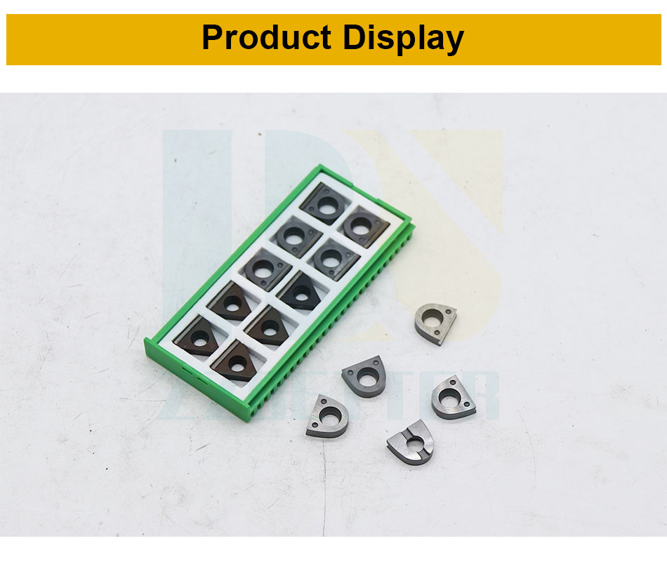 Replaceable Diamond PCD Inserts for PCD Pre-Milling Cutter